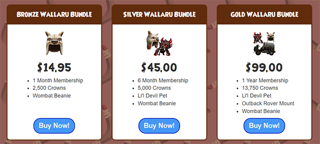 Wizard Wallaru Bundles